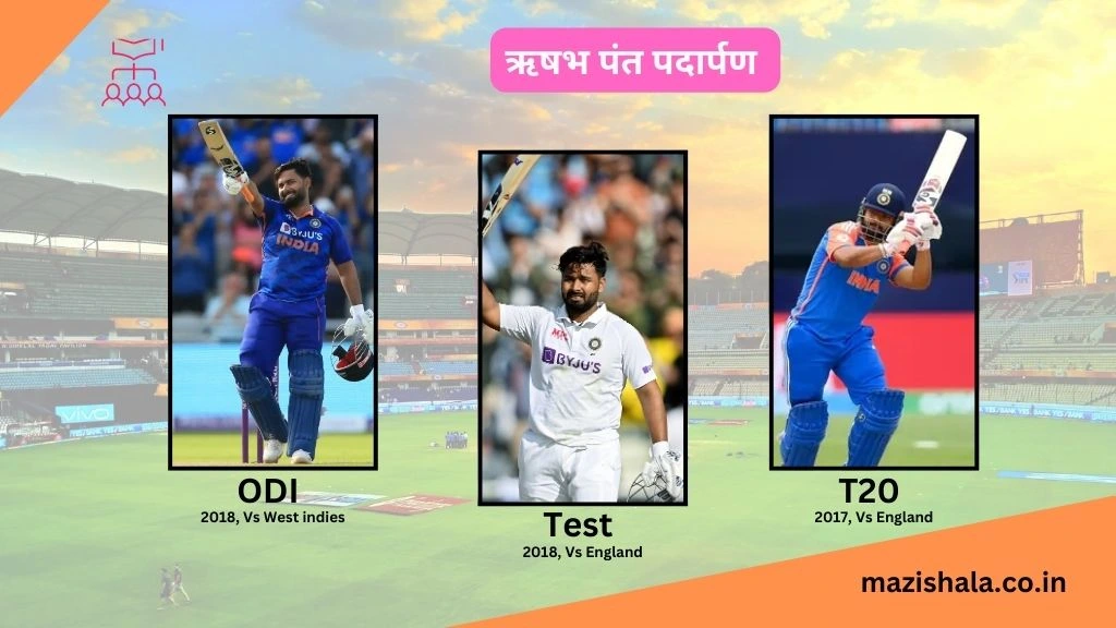 ऋषभ पंत माहिती मराठीत | Rishabh Pant information In Marathi